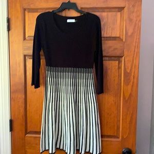 Calvin Klein long sleeve sweater dress size Small.